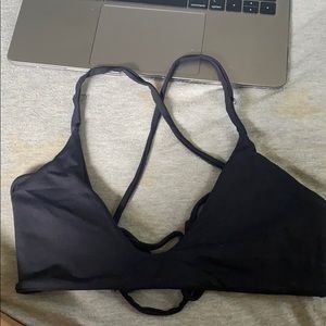 Black Midori bikini top.